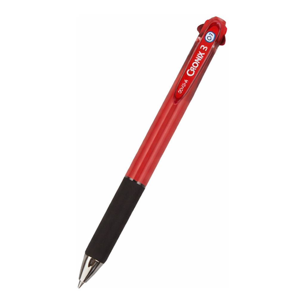 OFFICENEX 동아 크로닉스3 (적색/0.7mm)