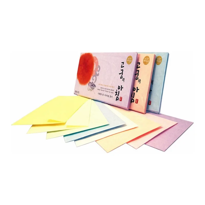 OFFICENEX 고궁의아침 (대례지봉투04/A4/ 85g/ 진노랑색/ 5매/팩/삼원)