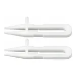 Daihan Science Cowie PTFE Tweezers, Rigid- & Fine-type, Autoclavable, L100~200mm<br>Ideal for E