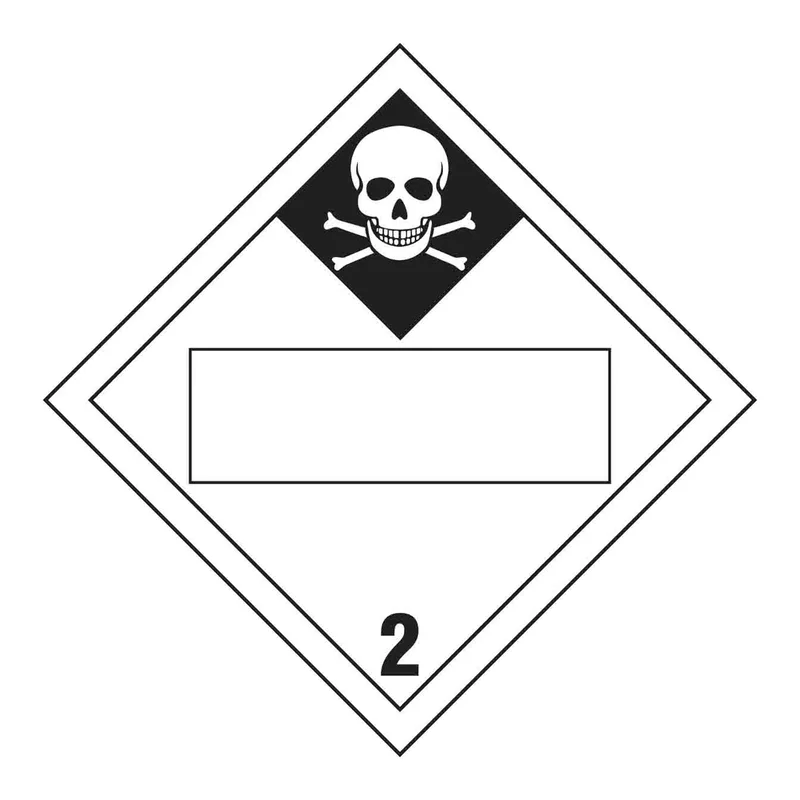 Brady DOT Vehicle Placards Sign