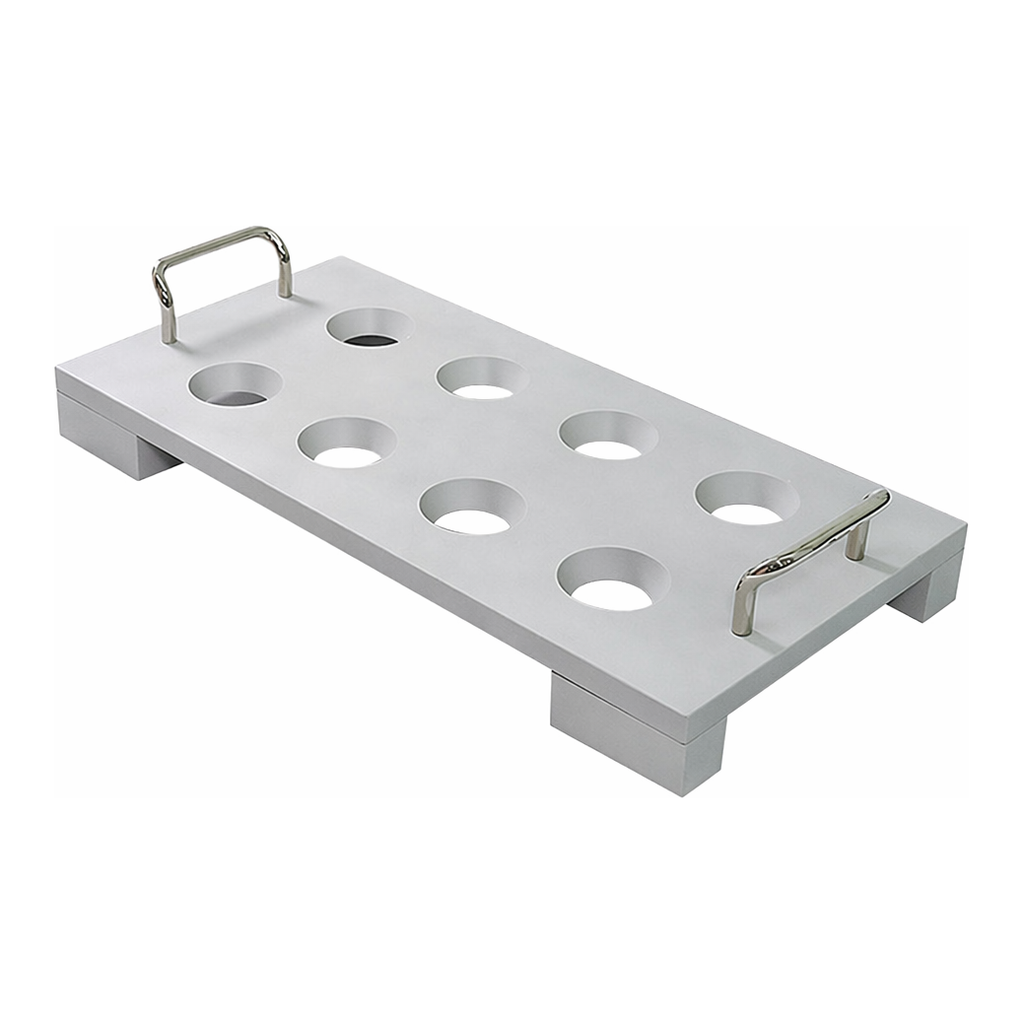 AS ONE Crucible Rack (Aluminium made), 알루미늄제 도가니 랙