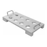 AS ONE Crucible Rack (Aluminium made), 알루미늄제 도가니 랙