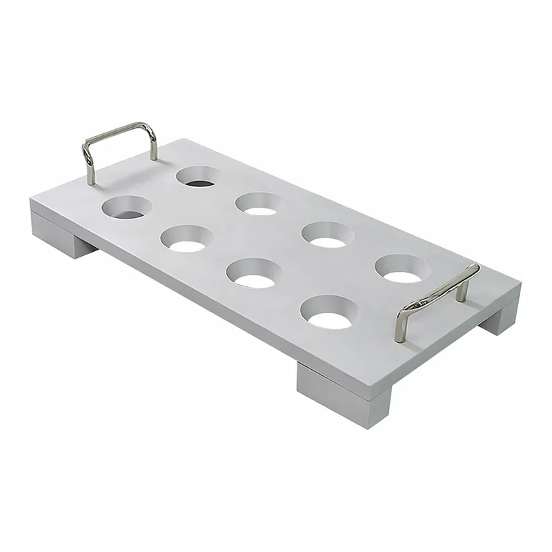 AS ONE Crucible Rack (Aluminium made), 알루미늄제 도가니 랙