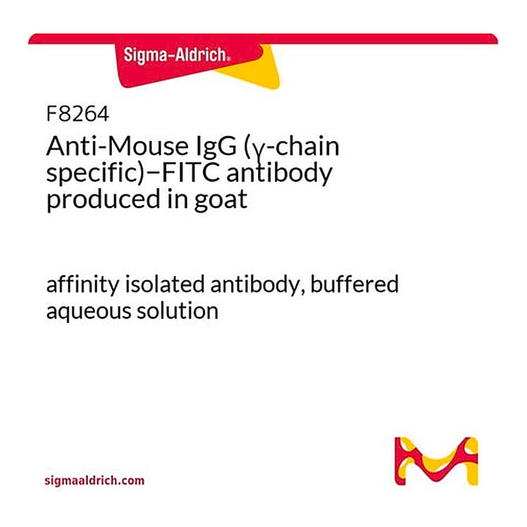 Merck Anti-Mouse IgG (gamma-chain specific)-FITC antibody produced in goat