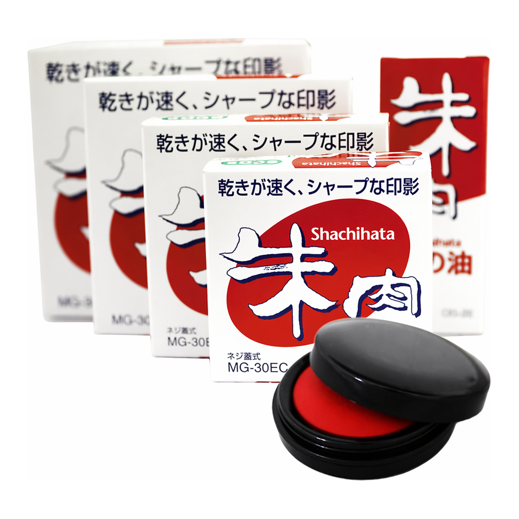 OFFICENEX 사치하타 모루도 인주(MG-40EC/40mm(42ø))