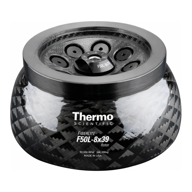 Thermo Fisher Scientific Fiberlite F50L-8 x 39 Fixed Angle Rotor for WX+ Ultraspeed Centrifuges