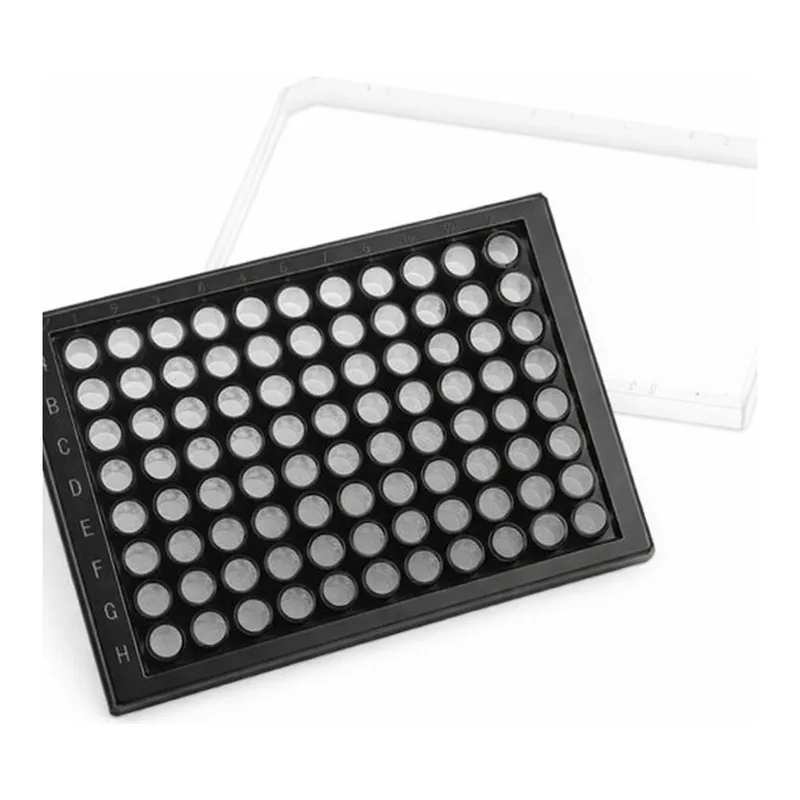 Merck Corning 96 Well Black Clear Round Bottom