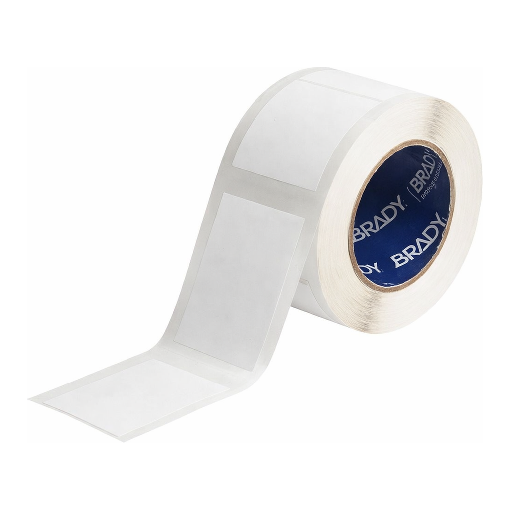 Brady PermaShield Vinyl Labels with Overlaminate for J4000 Printer