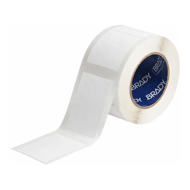 Brady PermaShield Vinyl Labels with Overlaminate for J4000 Printer