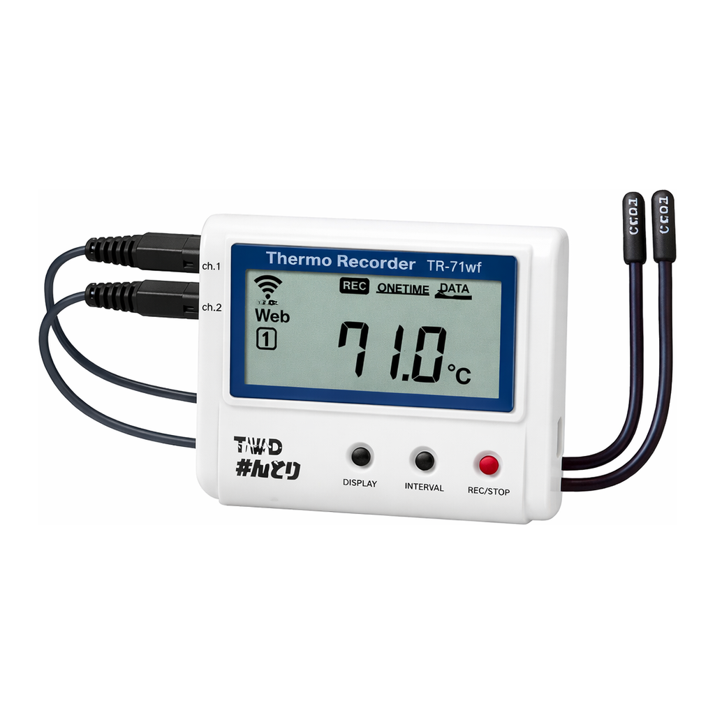 AS ONE ONDOTORI Temperature Data Logger, 온도 기록계