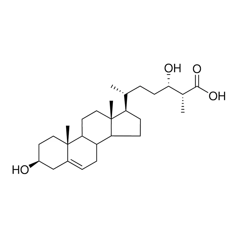 Merck 3beta,24S-dihydroxy-5-cholestenoic acid