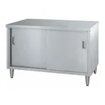 AS ONE Stainless Cabinet Work Bench (Sliding Door), 스테인리스 작업대(한면 문)