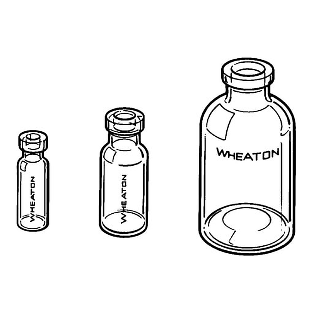 Merck WHEATON GLASS SERUM BOTTLE CAPACITY 100&