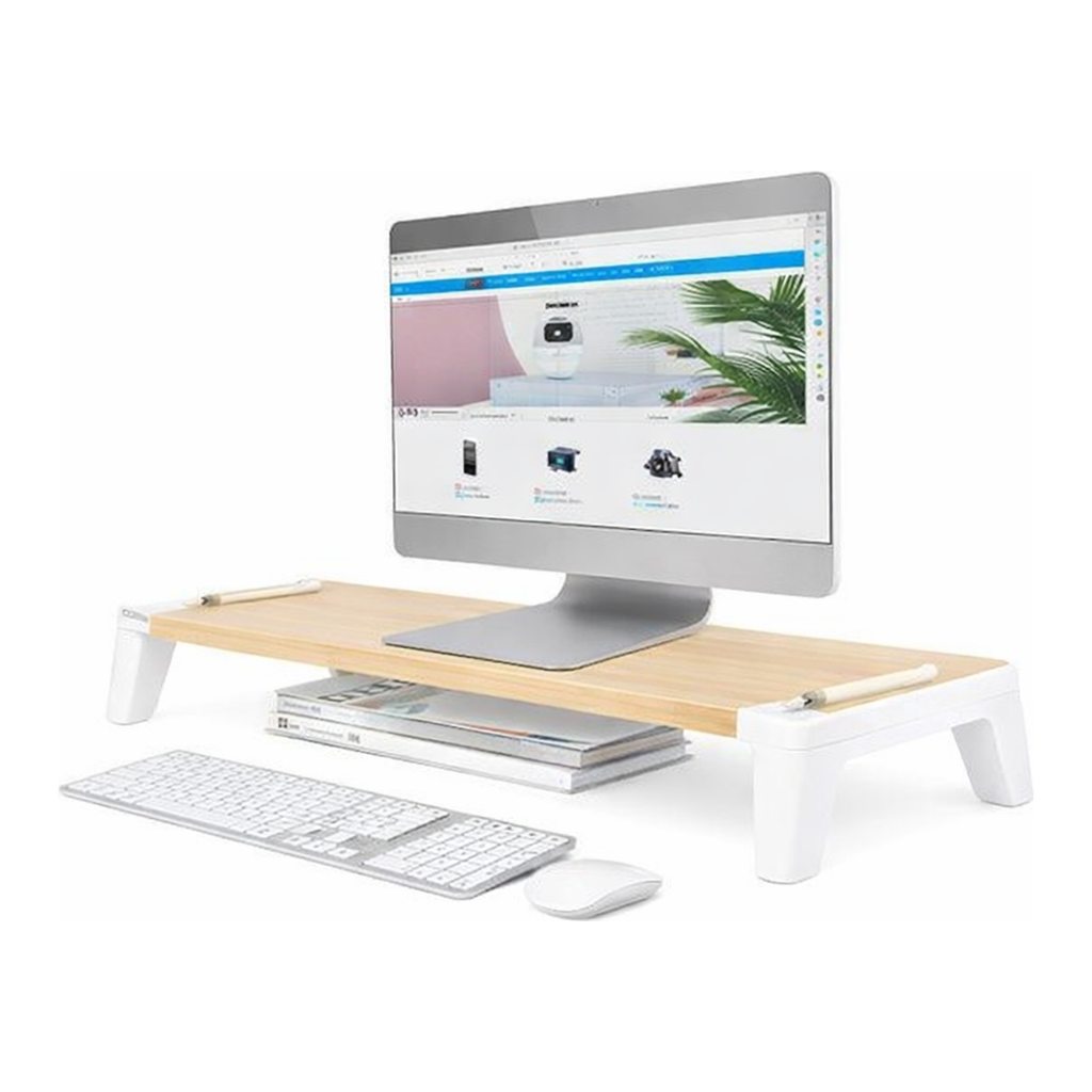 OFFICENEX 우든 모니터 받침대 (ST2124/코시)