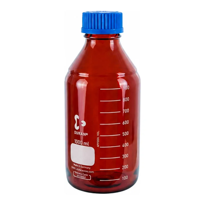 DURAN lab bottle, GL45, 2000 ml, brown