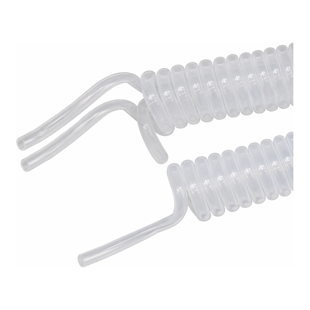 Daihan Science High-Flexible PFA Coil Tubing, Translucent, Chemically Inert and Ideal for High-