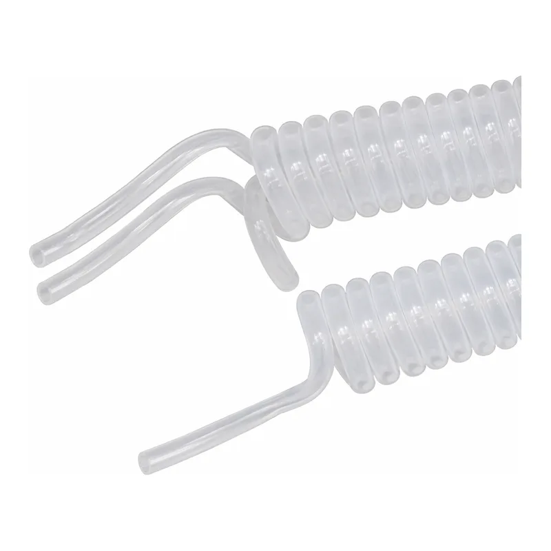 Daihan Science High-Flexible PFA Coil Tubing, Translucent, Chemically Inert and Ideal for High-