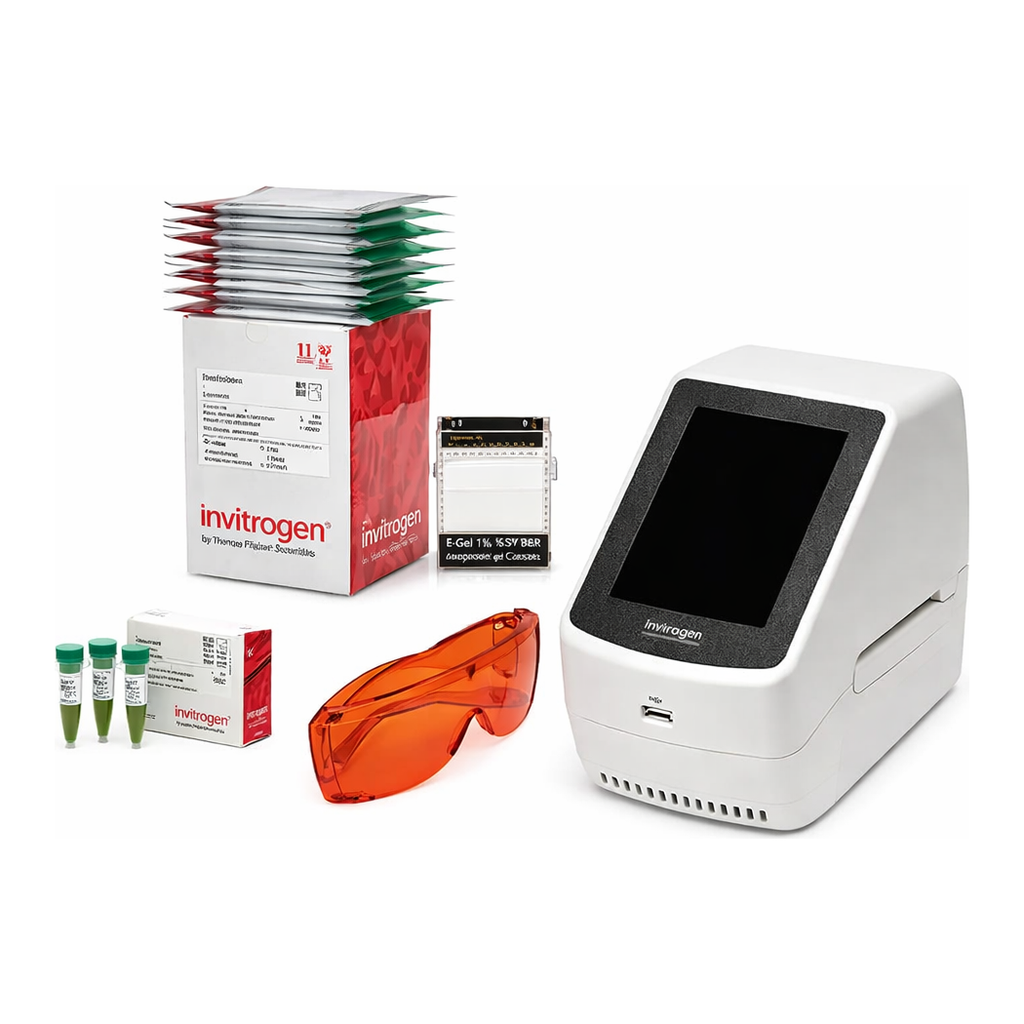 Thermo Fisher Scientific E-Gel Power Snap Electrophoresis System Starter Kit, SYBR Safe 1%