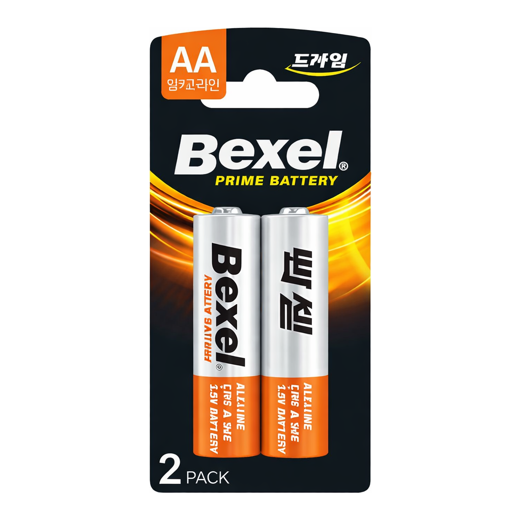 OFFICENEX 벡셀 건전지 AA(2입)