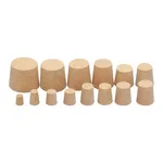 Daihan Science SciLab Cork Stopper, Air Permeable, Superior Grade Corks<br>Made of Eco Friendl