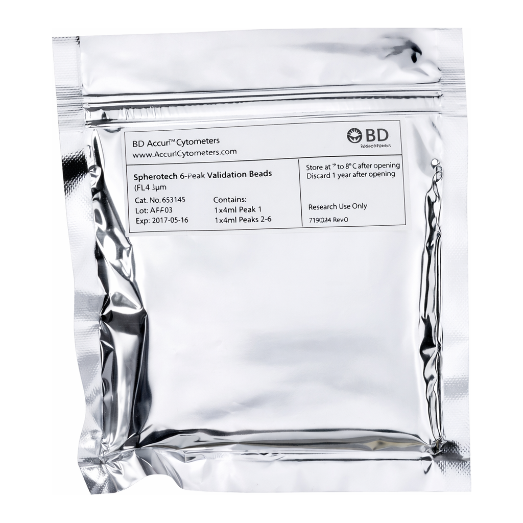 BD Spherotech 6-Peak Validation Beads (FL4)
