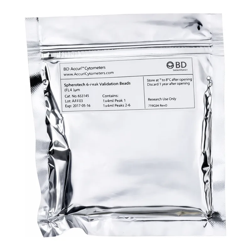 BD Spherotech 6-Peak Validation Beads (FL4)