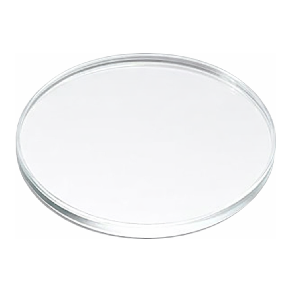 AS ONE Circular Glass Plate(Tempax®)(Thickness 5.0mm), 원형 유리판(템팍스 유리®)(두께 5.0mm)