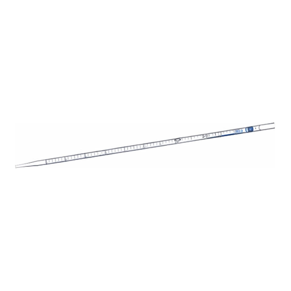 Greiner Bio One PIPETTE, 5 ML, GRADUATED 1/10 ML, STERILE,PAPER-PLASTIC PACKAGING, SINGLE PACKED