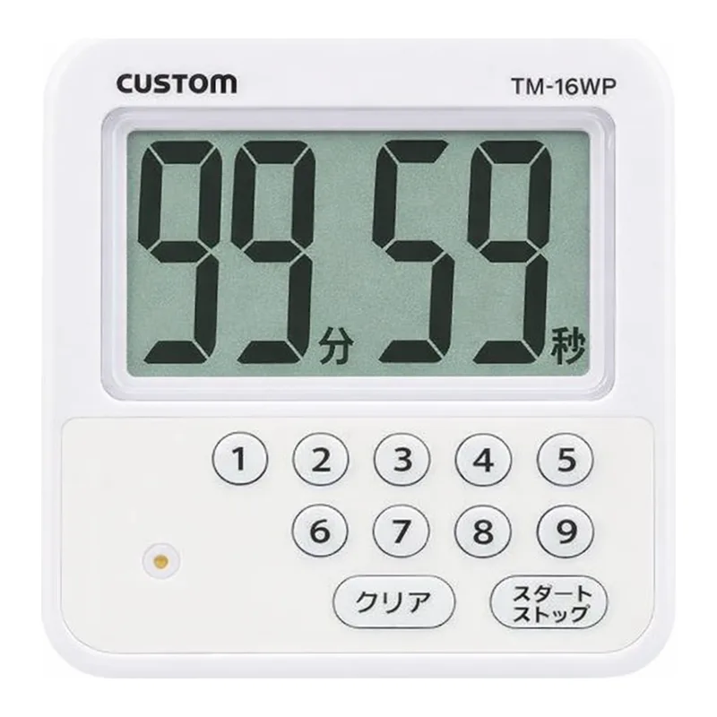AS ONE Waterproof 10-Key Timer, 방수 10키타이머