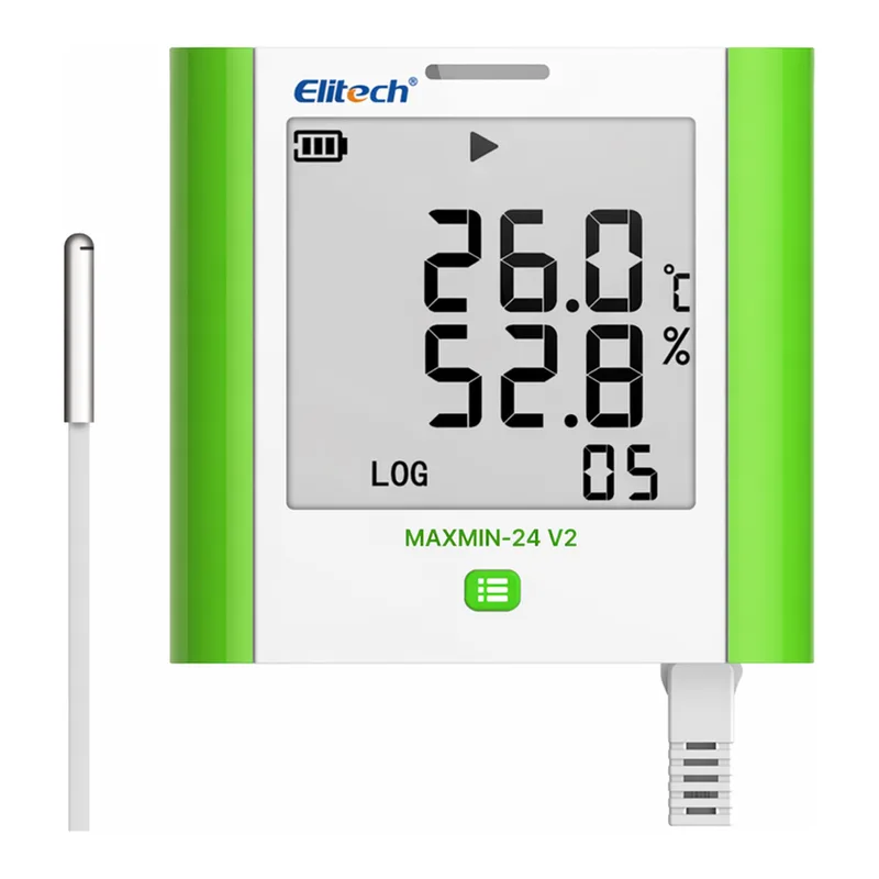 Elitech Elitech MAXMIN-24 V2 외장 롱센서 온습도 기록계
