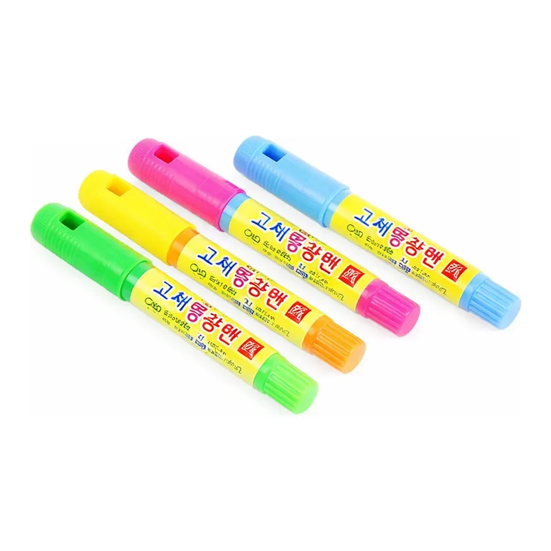 OFFICENEX 동아 고체형광펜(원형/주황/4.0mm)