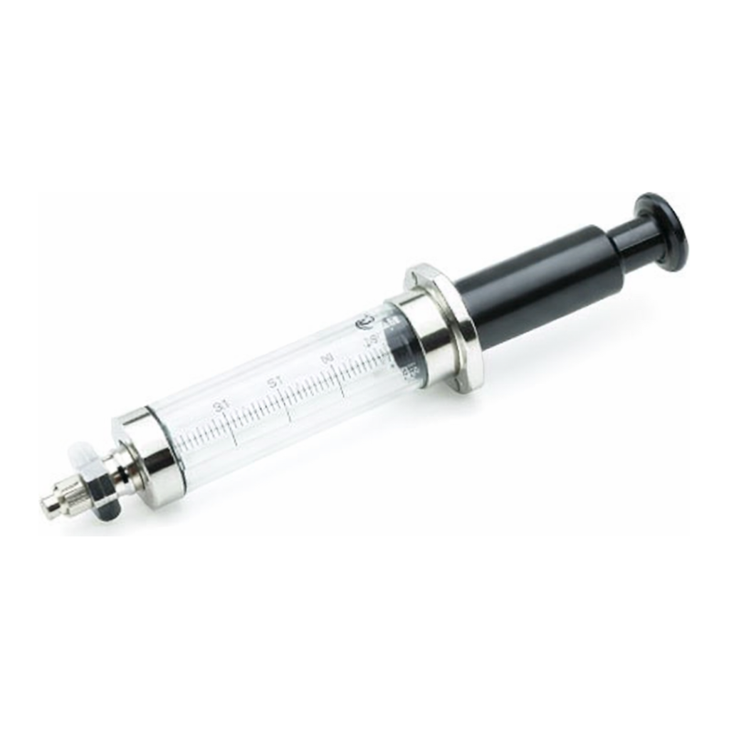 Restek Syringe, SGE, Model 25MDR-VLLMA-GT 25ml/LL