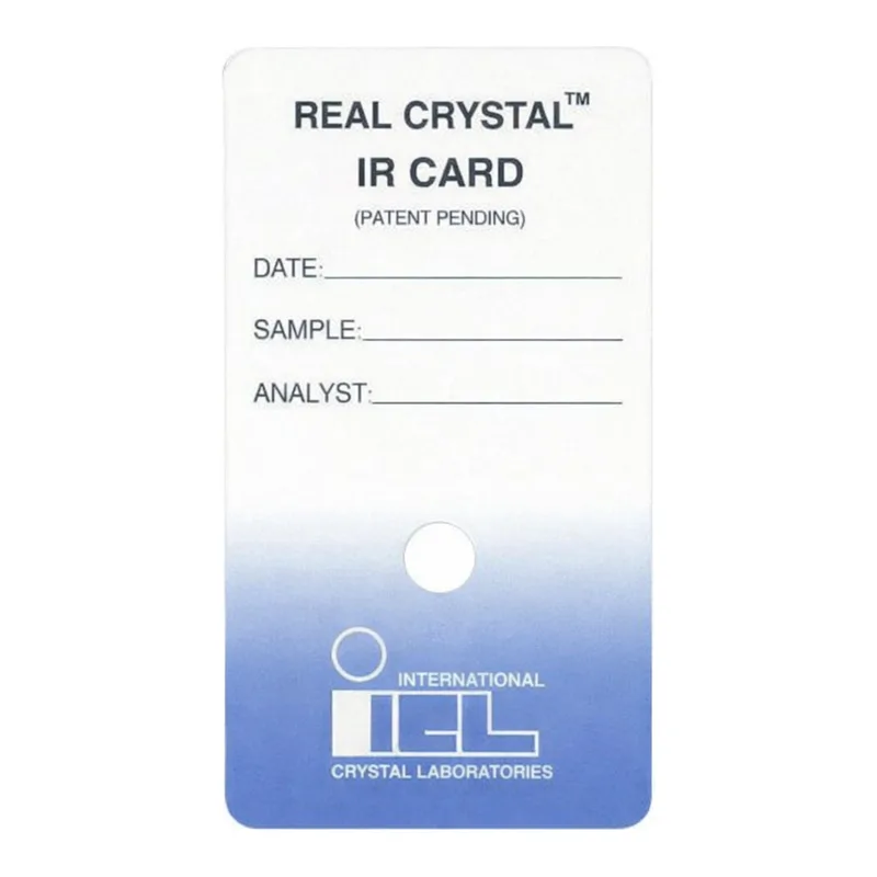Merck Real Crystal(R) IR sample cards
