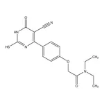Merck 2-(4-(5-CN-2-mercapto-6-oxo-1,6-dihydropyrimidin-4-yl)PhO)-N,N-diethylacetamide