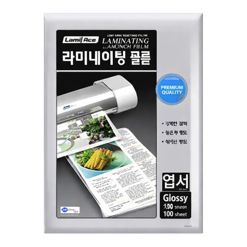 OFFICENEX 라미에이스 코팅필름(엽서/110*160mm/150mic/100매/권)