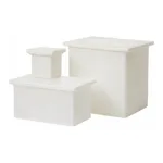 Thermo Scientific Nalgene Heavy-Duty Rectangular LLDPE Tank with Cover
