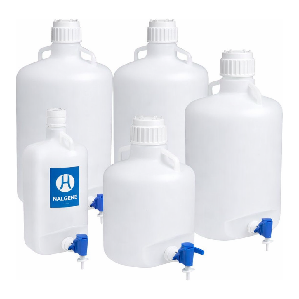 Nalgene Round LDPE Carboy with Spigot