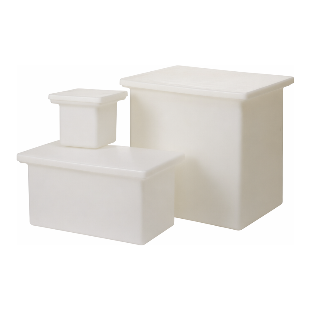 Nalgene Rectangular Polypropylene Tank with Cover