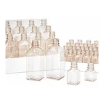 Nalgene PETG Square Media Bottles without Closure: Sterile, Shrink-Wrapped Trays
