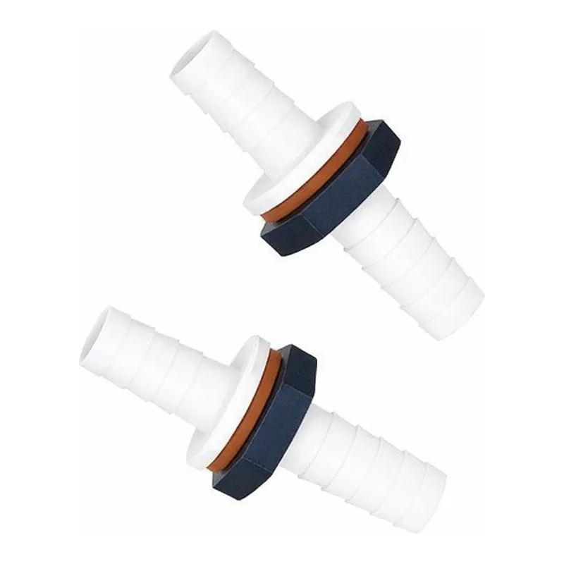 Nalgene Barbed BulkHead Fitting Kit for 1/4 in. Tubing