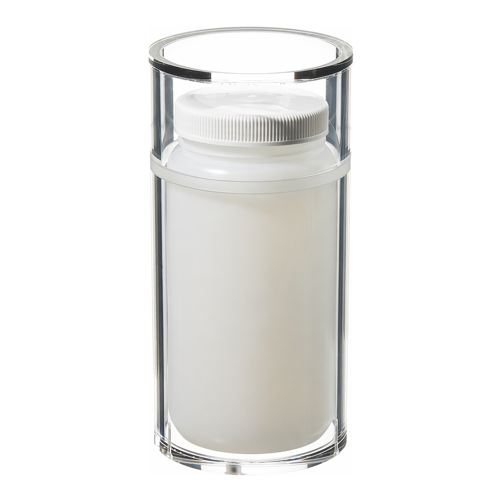 Nalgene Acrylic Benchtop Beta Waste Container with Polyethylene Bottle