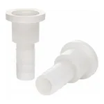 Nalgene 3/4 in. x 1/2 in. Mini Hose Barb Connector