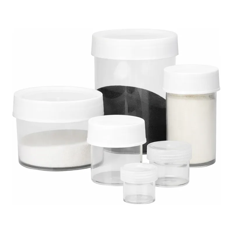 Nalgene Straight-Sided Wide-Mouth Polycarbonate Jars with Closure