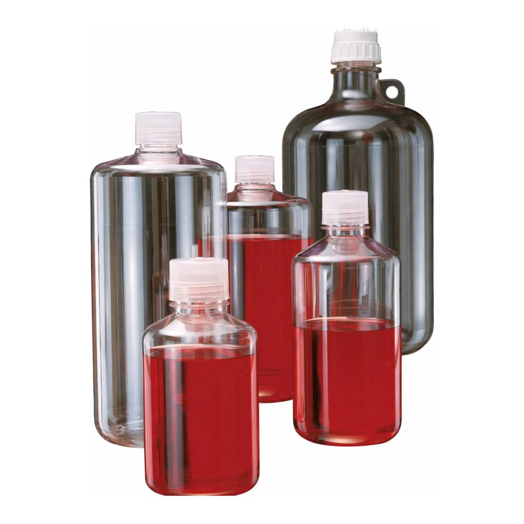 Nalgene Narrow-Mouth Polycarbonate Bottles with Closure
