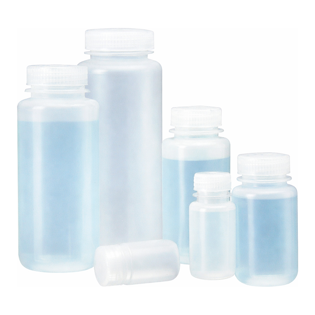 Nalgene Wide-Mouth Lab Quality PPCO Bottles with Closure