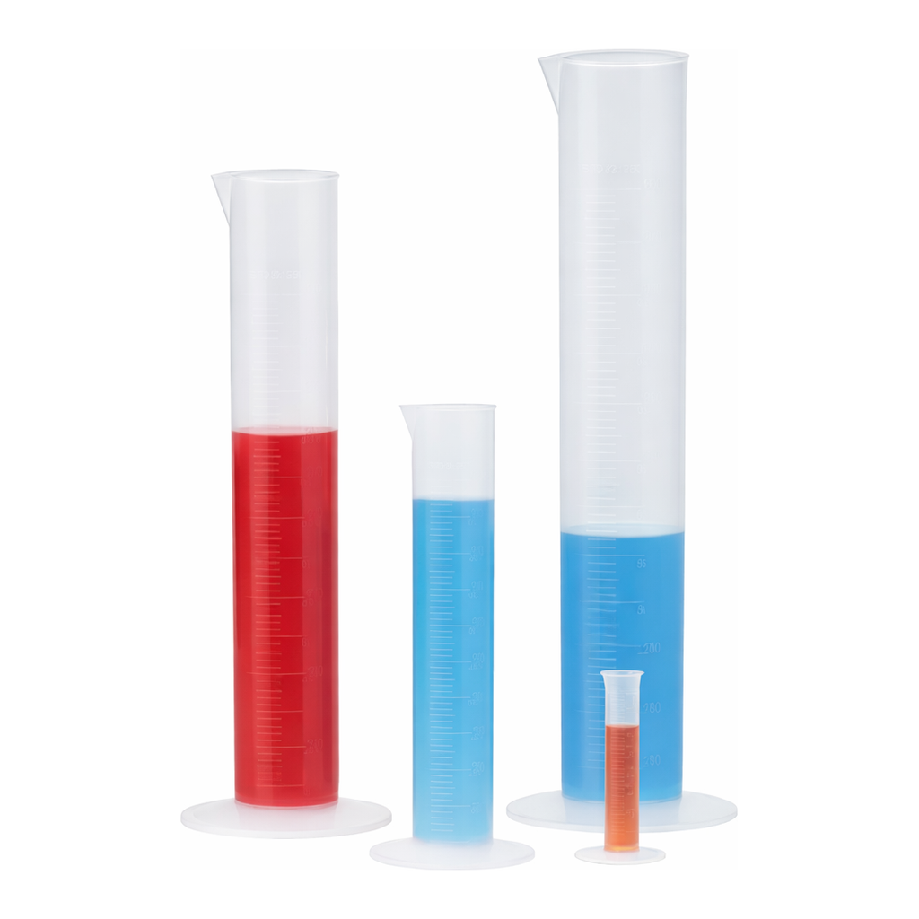 Nalgene Polypropylene Economy Plastic Graduated Cylinders