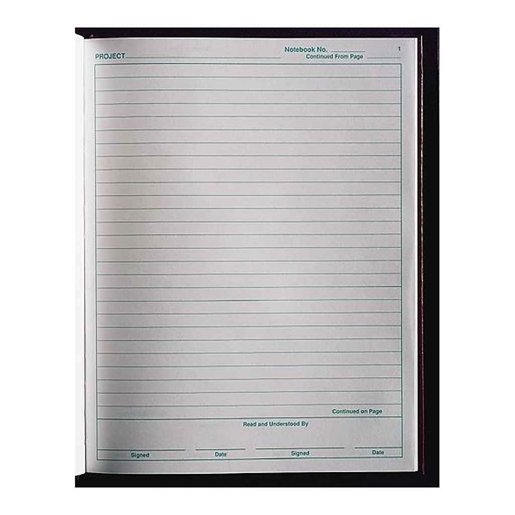Nalgene 1/4 in. Grid Case Bound Paper Lab Notebook