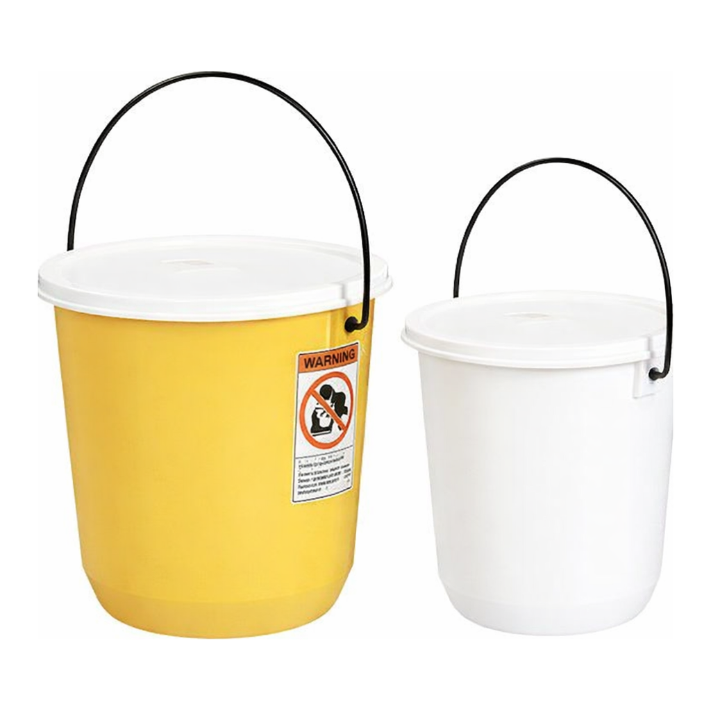 Nalgene LDPE Buckets with Lids