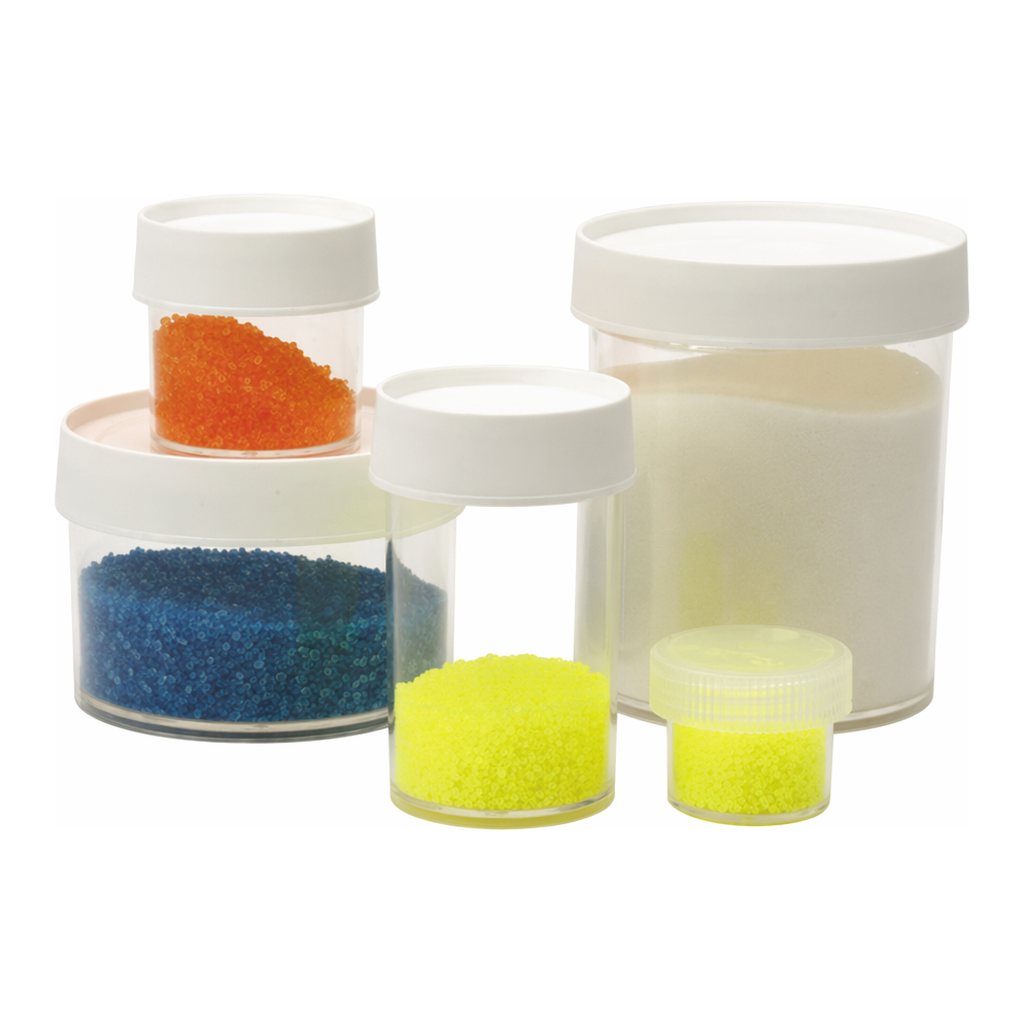 Nalgene Wide-Mouth Straight-Sided PMP Jar with White Polypropylene Screw Closure