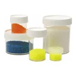 Nalgene Wide-Mouth Straight-Sided PMP Jar with White Polypropylene Screw Closure